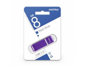 Флешка USB 2.0 Smartbuy 8GB Quartz series Purple (SB8GBQZ-V)