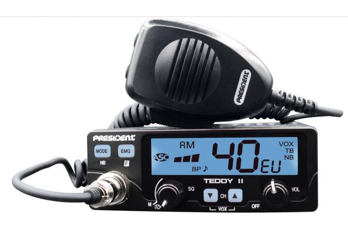 Рация PRESIDENT TEDDY 2 автомобильная Сиби (CB)