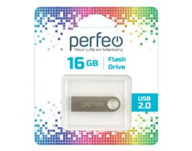 Флешка USB 2.0 Perfeo USB 16GB M07 Metal Series