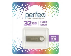 Флешка USB 2.0 Perfeo USB 32GB M07 Metal Series