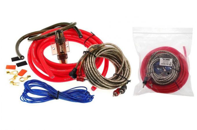 Набор кабелей для автоакустики TDS TS-CAD03 (5м, 4GA)