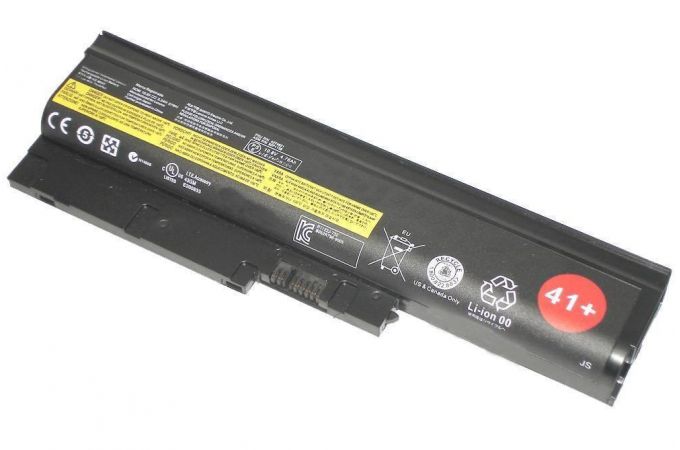 Аккумуляторная батарея 42T4569 для ноутбука Lenovo ThinkPad T60, T60p, T61 57Wh черная ORG