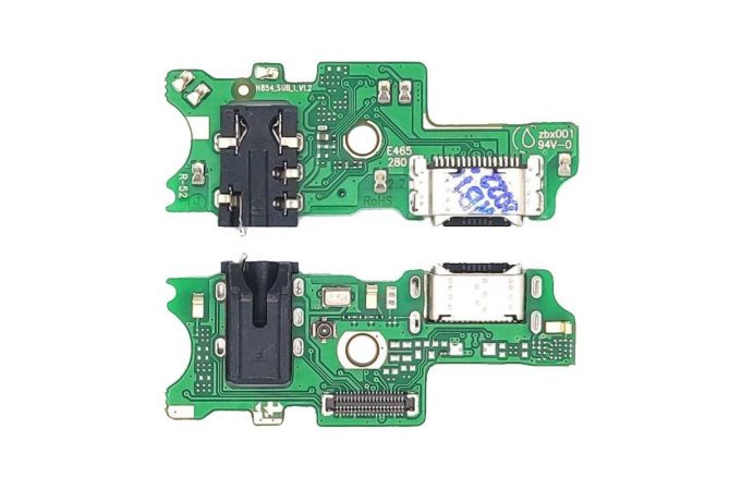 Шлейф для Infinix Note 10 Pro с разъемом зарядки + разъем гарнитуры (плата) org