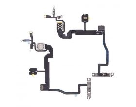 Шлейф для iPhone 11 Pro Max с кнопкой включения + металлический держатель org