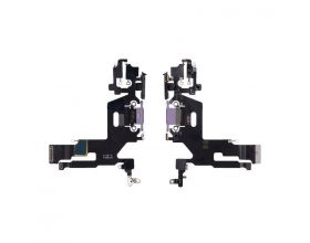 Шлейф для iPhone 11 с разъемом зарядки (фиолетовый) org разбор