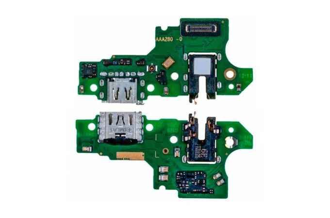 Шлейф для OPPO A15/ A15s с разъемом зарядки + разъем гарнитуры (плата) org