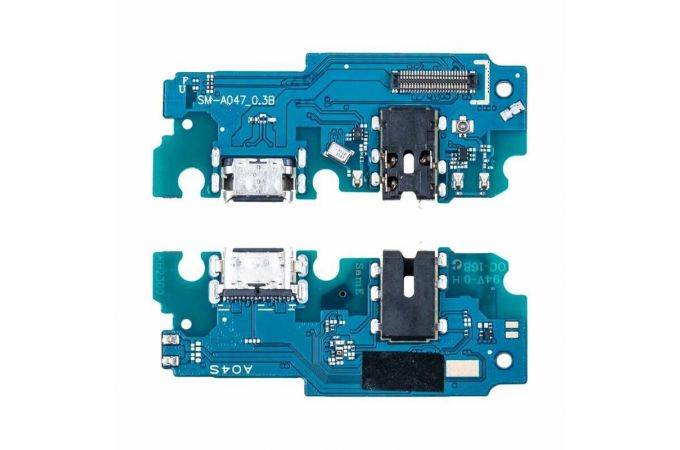 Шлейф для Samsung A047F Galaxy A04s с разъемом зарядки + разъем гарнитуры (плата) org