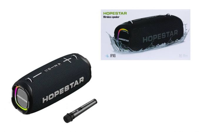 Портативная беспроводная колонка HOPESTAR A6 MAX