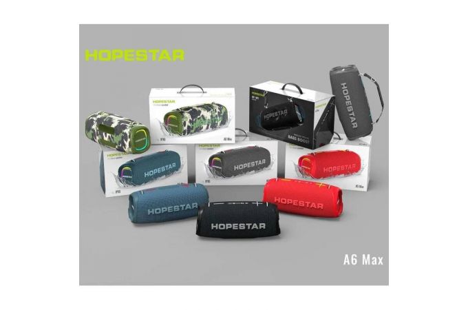 Портативная беспроводная колонка HOPESTAR A6 MAX
