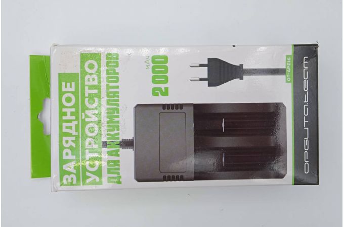 Зарядное устройство для аккумуляторов Орбита OT-APZ16 (18650) (УЦЕНКА! ПОСЛЕ РЕМОНТА)