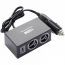 Разветвитель прикуривателя в авто OLESSON 1522 (2 гнезда+USB)
