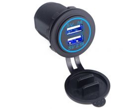 Разъем USB TDS TS-CAU19 встраиваемый (5B,2100mA)