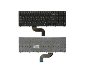 Клавиатура для ноутбука Packard Bell EasyNote TM86, TX86, NEW90, PEW91 Series. Плоский Enter. Черная, без рамки. PN: MP-09B23SU-6981.