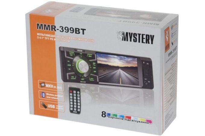 Автомагнитола Mystery DVD MMR-399BT