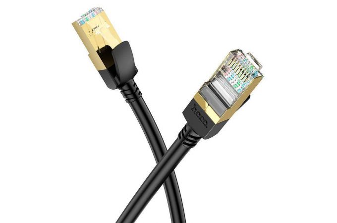 Кабель интернет LAN патч корд RJ-45 CAT6 Hoco US02 Gigabit 3 метра