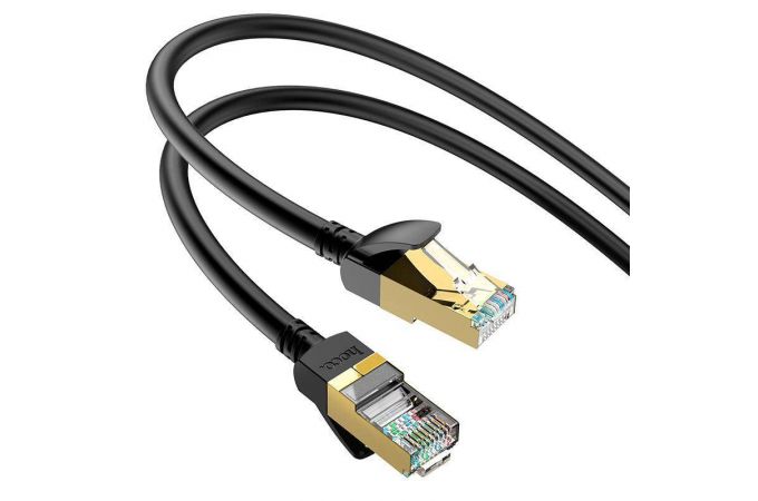 Кабель интернет LAN патч корд RJ-45 CAT6 Hoco US02 Gigabit 5 метров