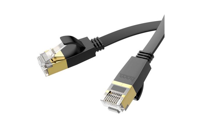 Кабель интернет LAN патч корд RJ-45 CAT6 Hoco US07 Gigabit плоский 5 метров