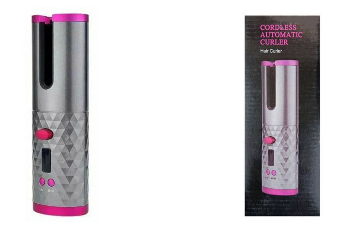 Cтайлер для локон №1 розовый
