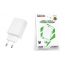 Сетевое зарядное устройство USB + USB-C BOROFONE BAS74A Source PD20W+QC3.0 (EU) белый
