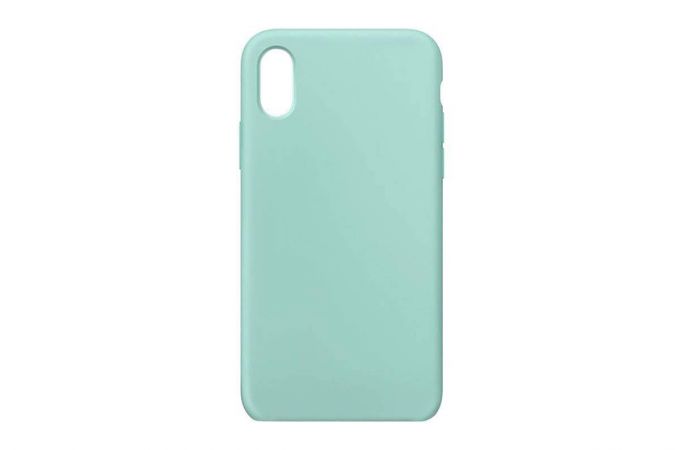Чехол для iPhone ХR Silicone Case Soft Touch (мятный) 21