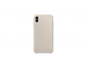 Чехол для iPhone ХS Max Silicone Case Soft Touch (бежевый) 10