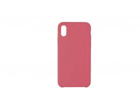 Чехол для iPhone ХS (5.8) Silicone Case Soft Touch (розовый пион) 39