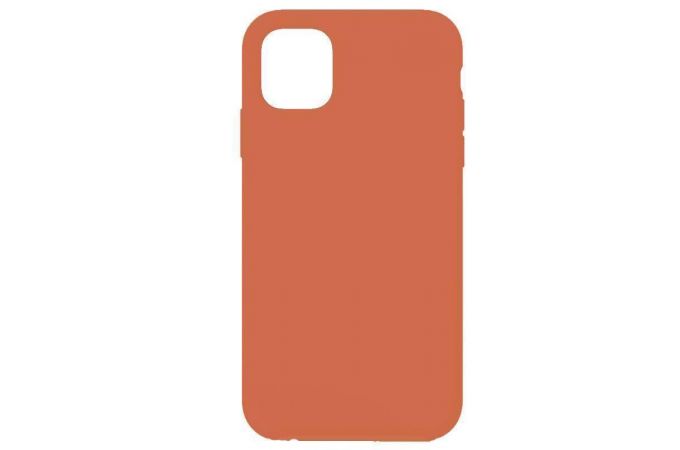 Чехол для iPhone 11 (6.1) Silicone Case Soft Touch (оранжевый) 42 версия 2