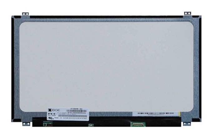 Матрица 15.6", 1366x768, LED, 30 pins EDP, SLIM, уши вверх/вниз, Глянцевая, P/N: NT156WHM-N32, NT156WHM-N42, N156BGA-EB2