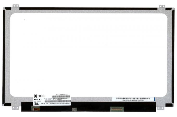 Матрица 15.6", 1366x768, LED, 30 pins EDP, SLIM, уши вверх/вниз, Матовая, P/N: NT156WHM-N12, N156BGE-EA2