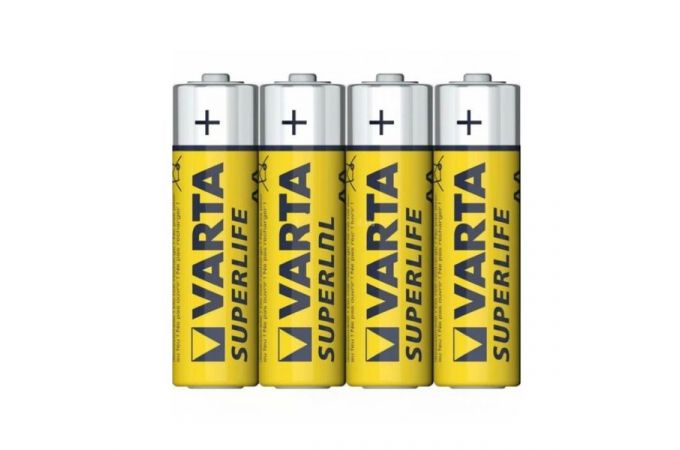 Батарейка солевая VARTA SUPERLIFE 2006 R6 AA/4SH (цена за спайку 4 шт)