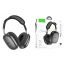 Наушники мониторные беспроводные HOCO W55 Plus Happiness ANC noise reduction (глубокий серый космос)