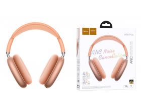 Наушники мониторные беспроводные HOCO W65 Plus Happy ANC (оранжевый)