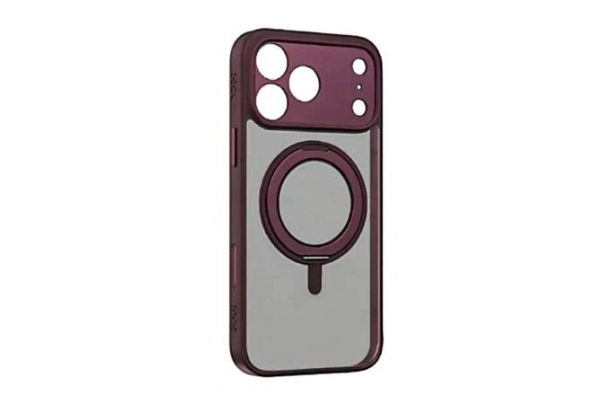 Чехол для iPhone 17 Pro MOMAX MRAP25XLD Roller (Бордовый)