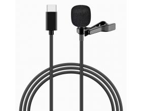 Микрофон проводной петличка Орбита OT-SML01 (Type-C, 1.5м)
