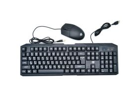 Комплект клавиатура+мышь проводной WMZ T10 (черный)