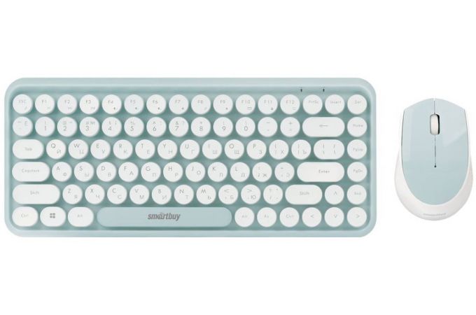 Комплект беспроводной Smartbuy 626376AG (мятно-белый)