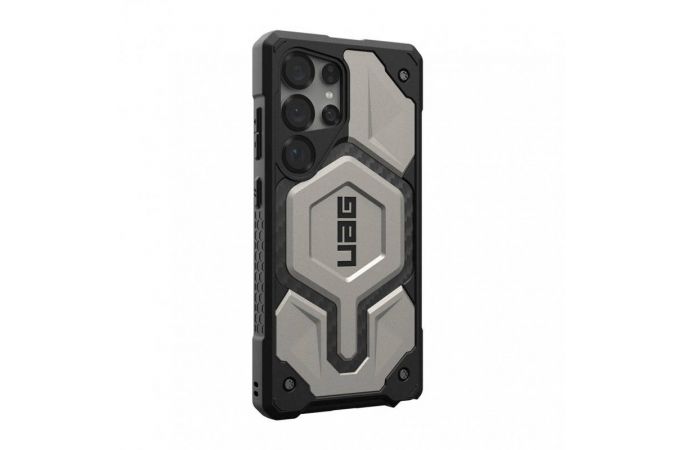 Чехол для телефона Samsung S25 Ultra UAG Monarch PRO (Titanium)