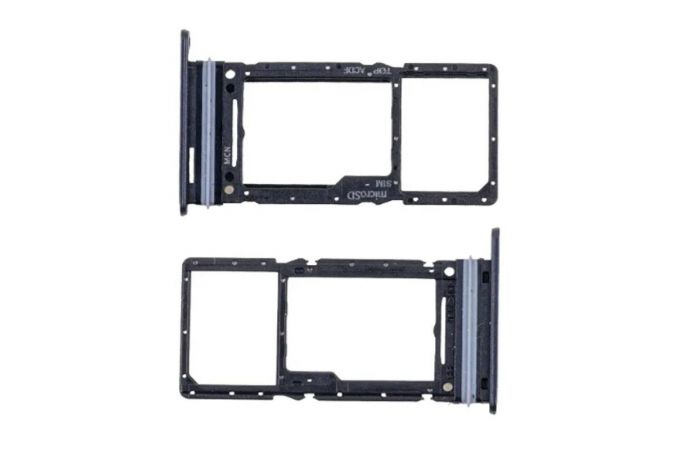 Держатель SIM для Samsung A346B Galaxy A34 5G (черный)