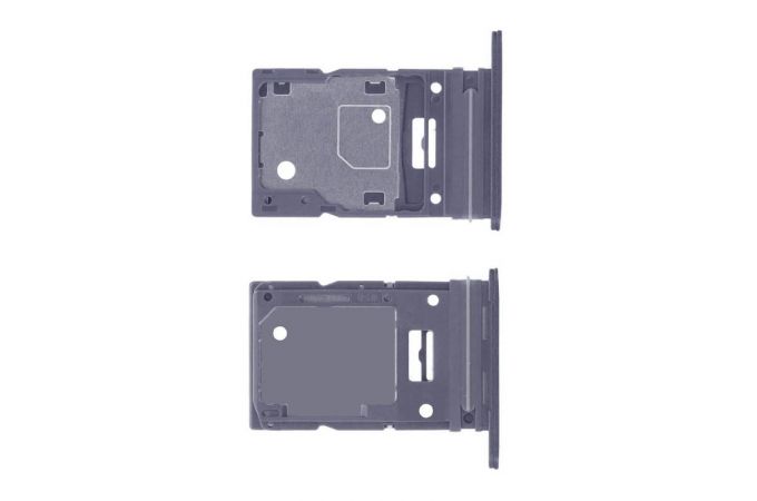 Держатель SIM для Samsung A356E/ A356B Galaxy A35 5G (синий)