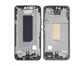 Средняя часть для Samsung A346B Galaxy A34 5G (рамка дисплея) черный