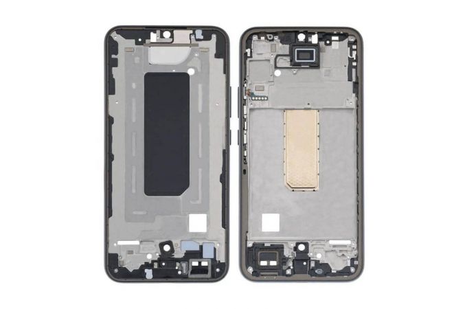 Средняя часть для Samsung A346B Galaxy A34 5G (рамка дисплея) черный