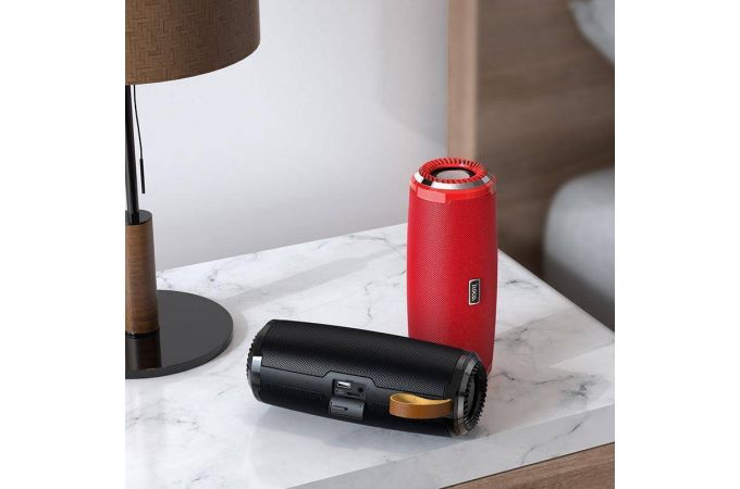 Портативная беспроводная колонка HOCO BS38 BT (ABSOLUT) (красный)