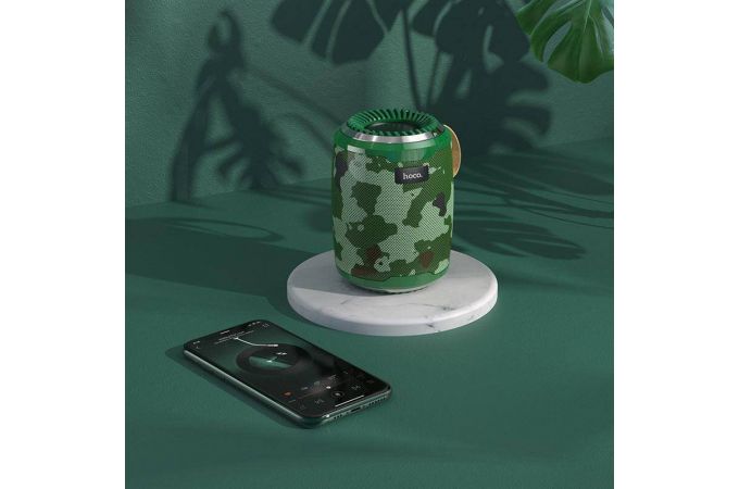 Портативная беспроводная колонка HOCO BS39 BT (ABSOLUT) (камуфляж)