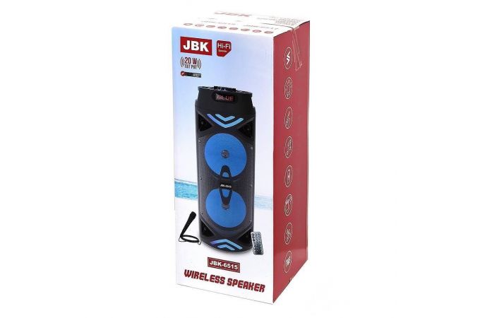 Портативная беспроводная колонка JBK-6515 (черный)