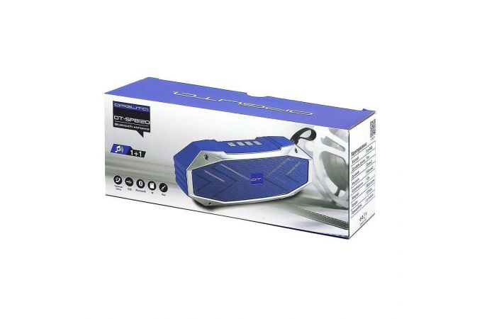 Портативная беспроводная колонка Орбита OT-SPB120 (синий)