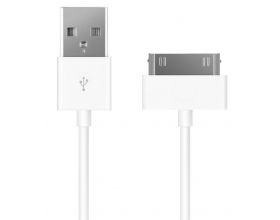 Кабель USB - Lightning 30-Pin Prime Line Apple 30-pin (7200) (белый)