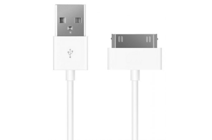 Кабель USB - Lightning 30-Pin Prime Line Apple 30-pin (7200) (белый)