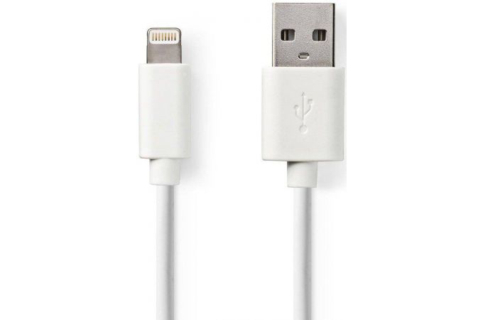 Кабель USB - Lightning Start 8-pin 1A (белый) 1м