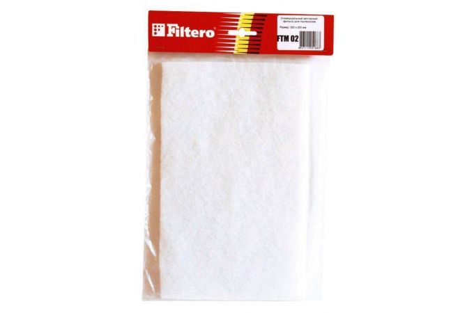 HEPA фильтр FILTERO FTM 02 универсал комплект моторных универсал.фильтров, 320х200 мм