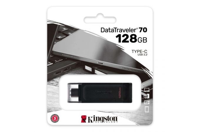 Флешка USB 2.0 Kingston DataTraveler 70 128Gb